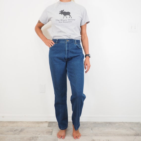 r*.様 highwaist vintagelike straight deni 80s Vintage Chic Jeans | High Waisted | Straight Leg | Curvy