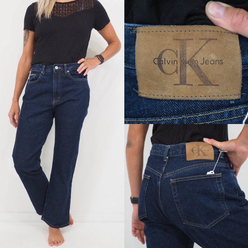 90s Vintage Calvin Klein Jeans | High Waisted | Straight Leg 90s Vintage Calvin Klein Jeans | High Waisted | Straight Leg