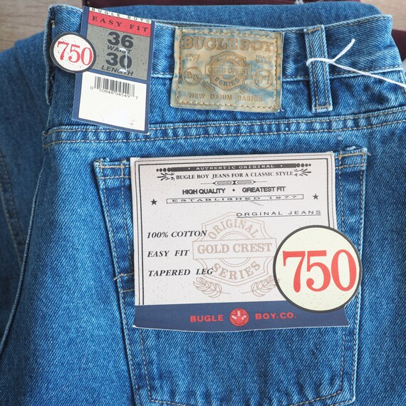 90s Vintage Dead-Stock Bugle Boy Jeans | High Wai… - image 8