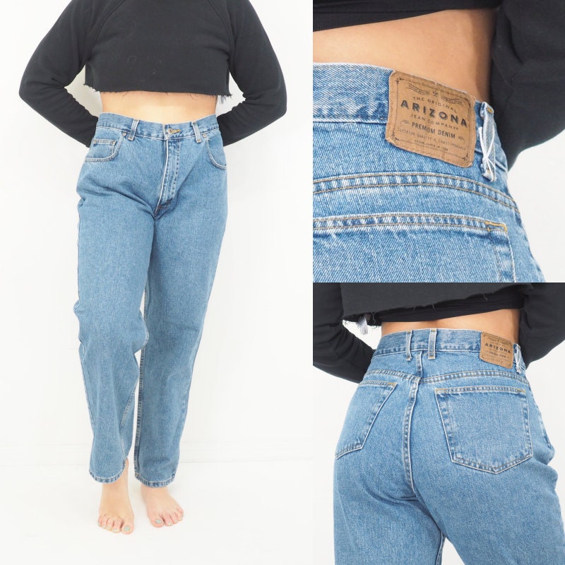 90s Mom Jeans High Waisted Tapered Regular -