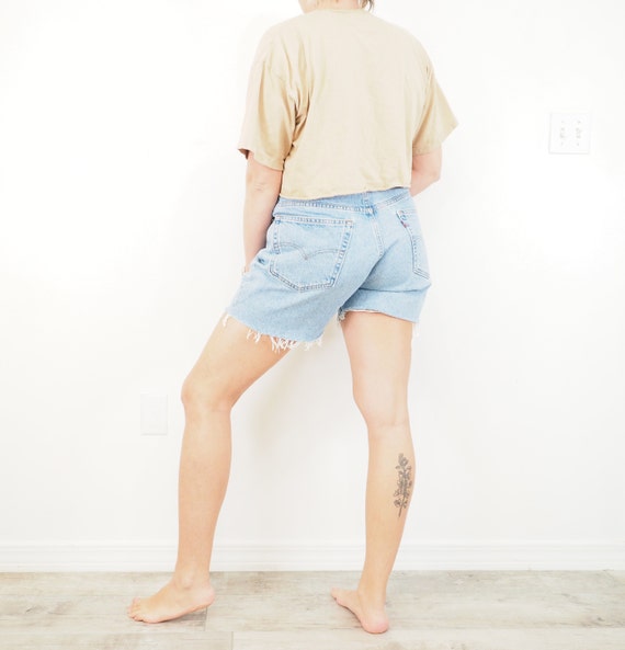 Vintage Levi 505 Shorts | Cut-offs | High Waisted… - image 6
