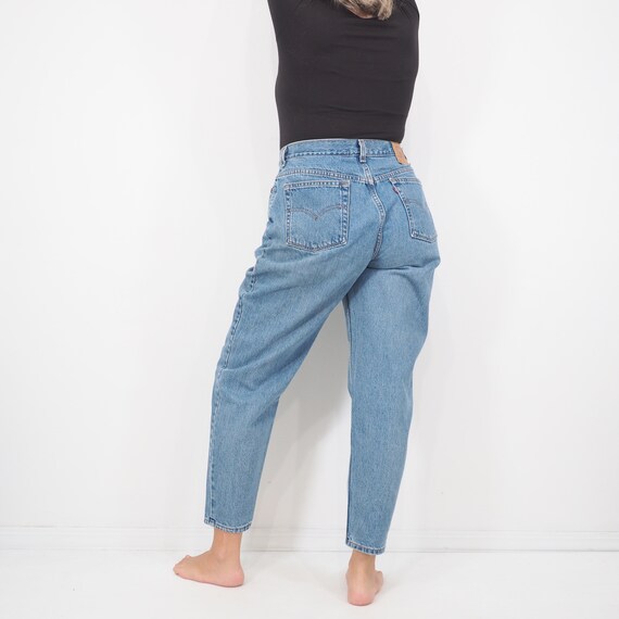 Vintage Levi 550 Jeans | Very High Waisted | Tape… - image 7