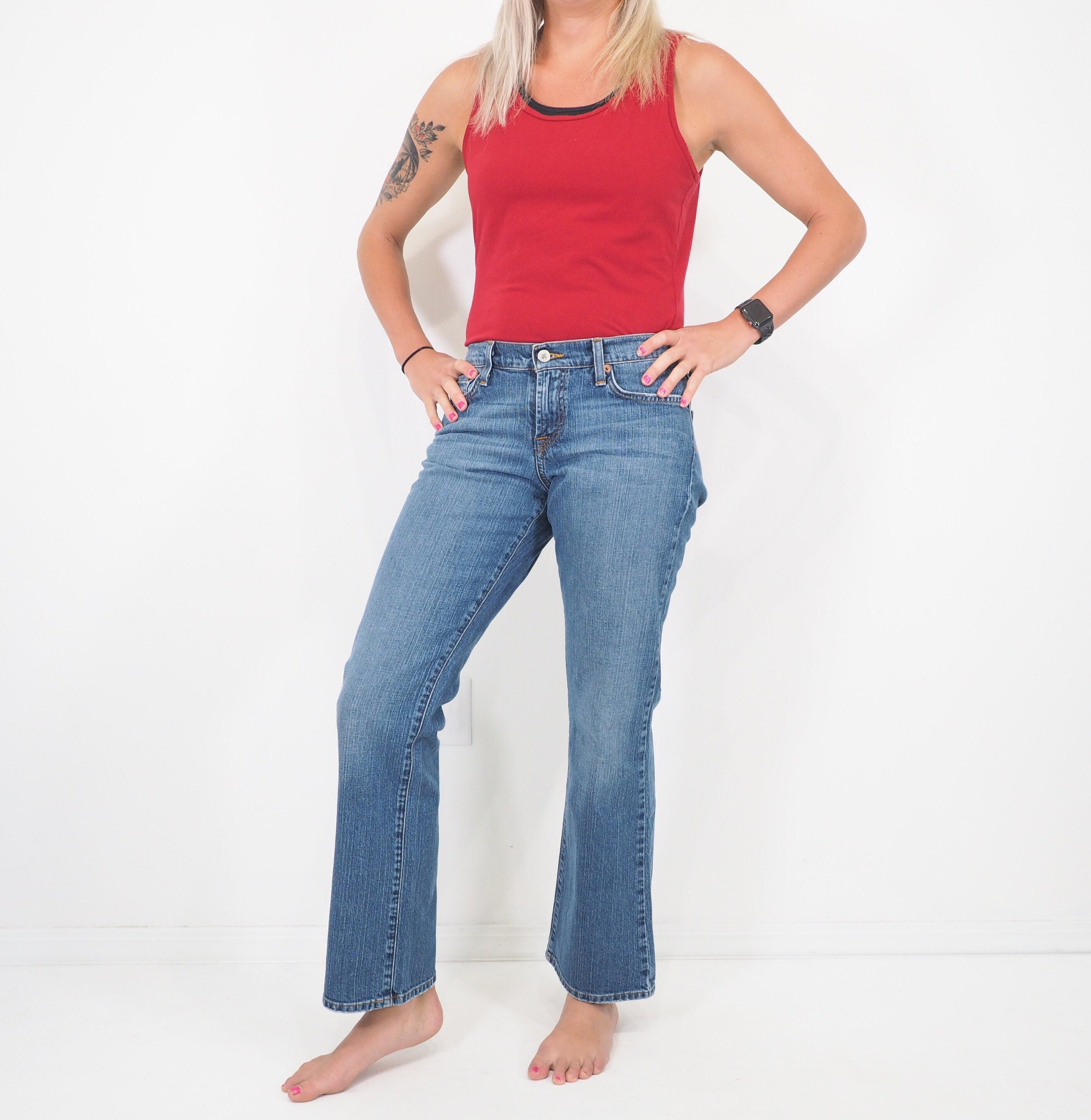 Vintage 90’s Lucky Jeans graphic long sleeve top