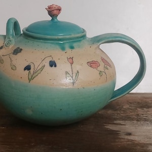 Große Teekanne Keramik