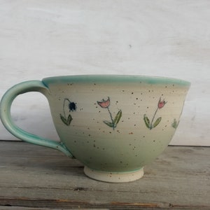 Large ceramic cup