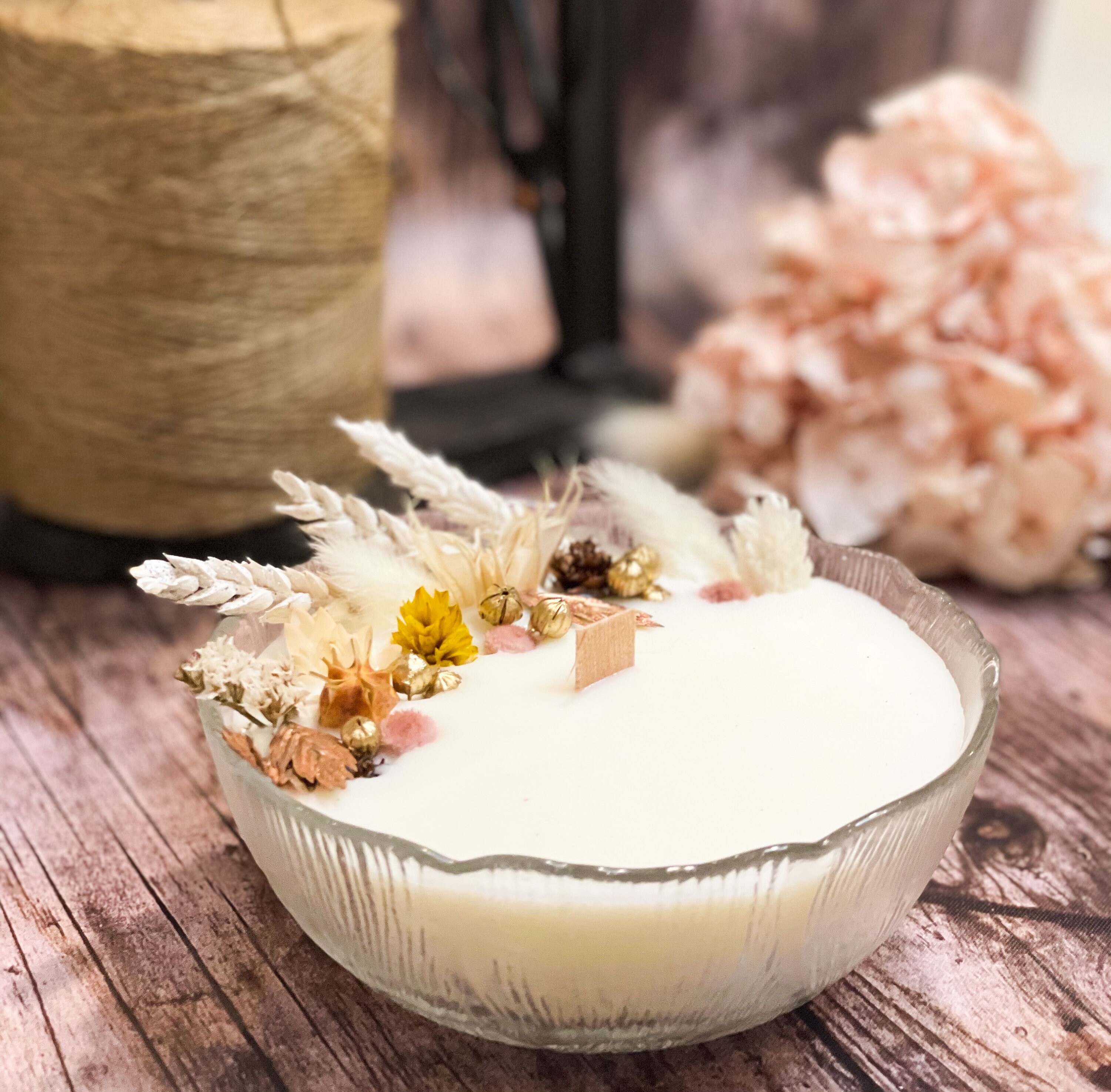 Bougie Parfumée Fleurie