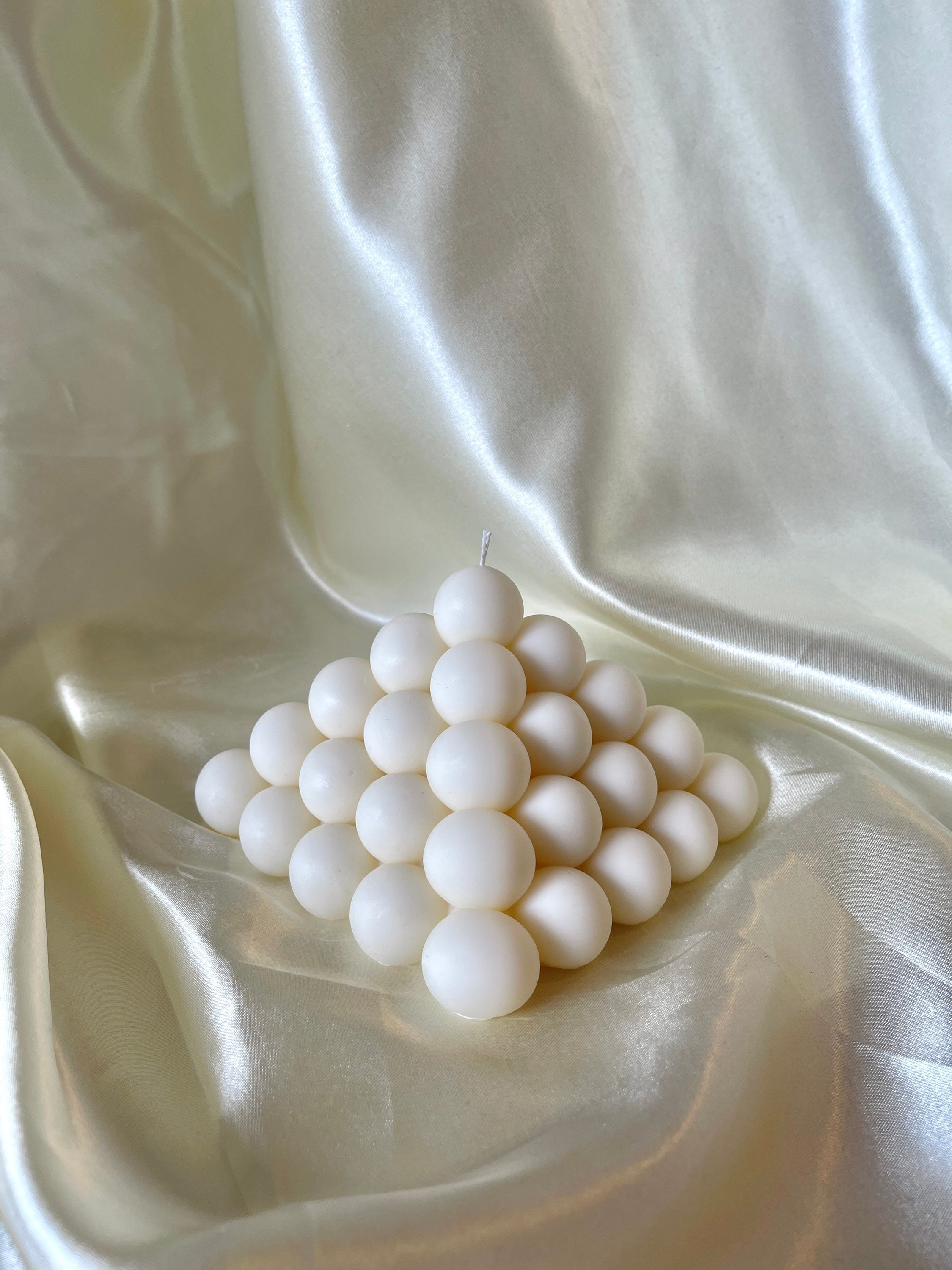 Pyramid Bubble Candle Pyramid Bubble Candle Pyramid Candle Etsy