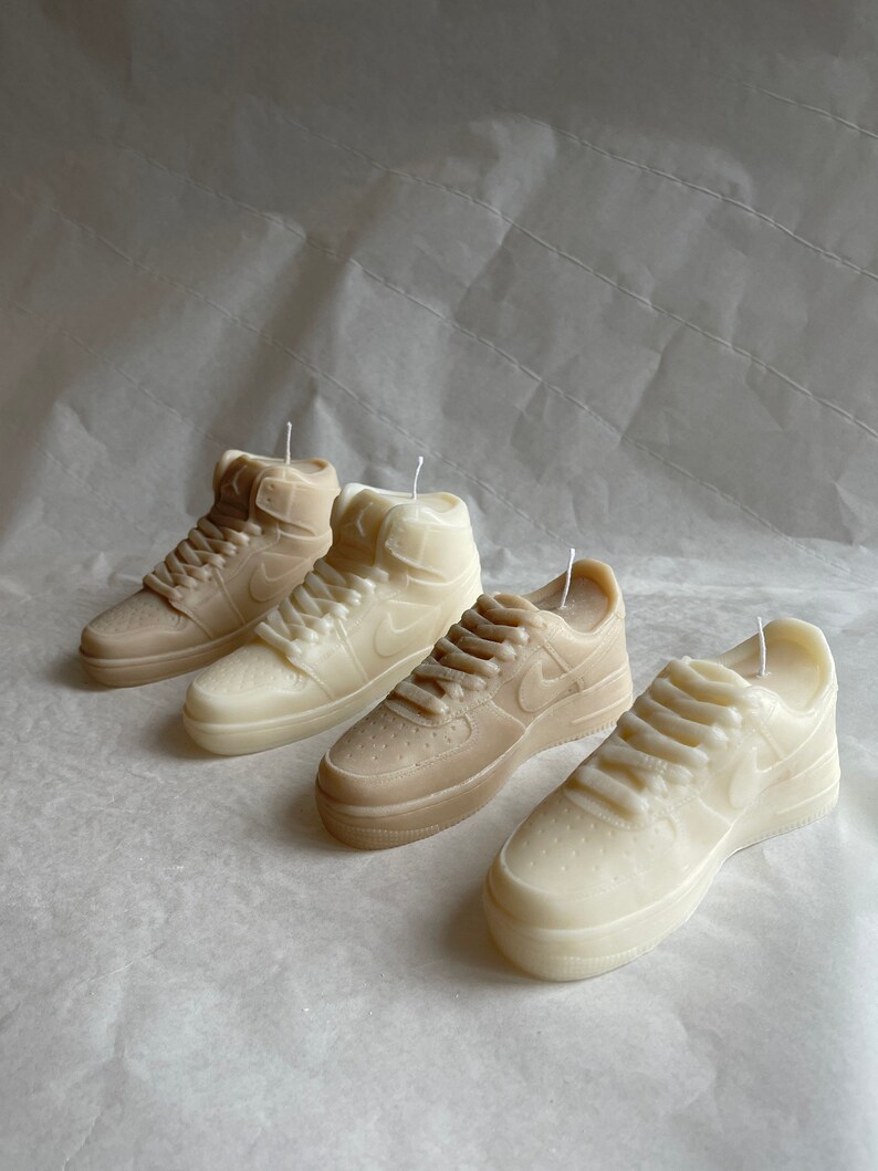 AIR JORDAN 1 Candle VEGAN Sneaker Candle Aj 1 Mid Shoe Etsy