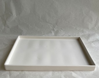 XL RECTANGLE Tray - Concrete - Dish - Concrete Rectangular Tray - Decorative Tray - Decoration - Trivet Storage Candle Jewelry