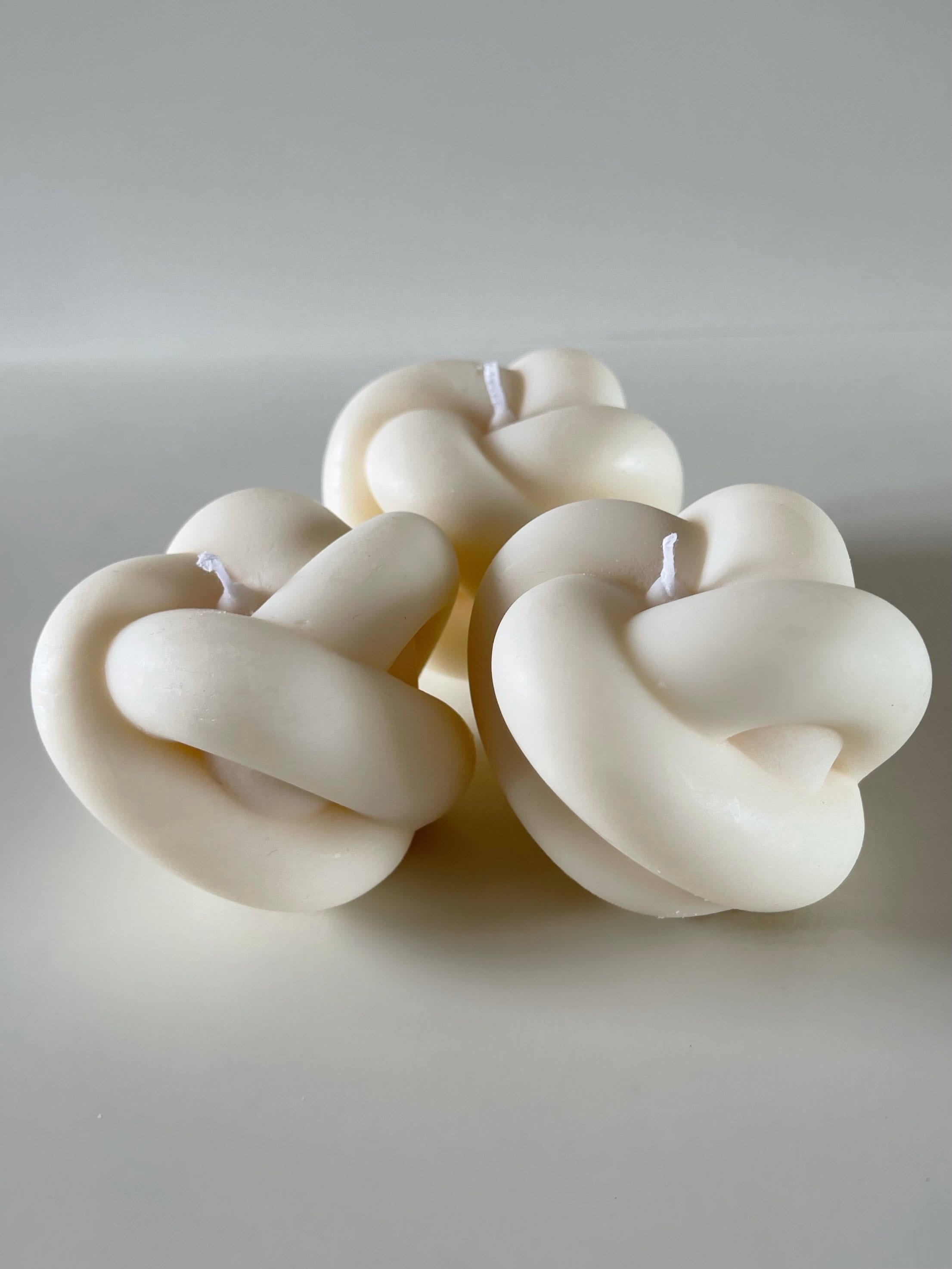 KNOT Candle VEGAN Knot Candle Handmade Candles Etsy