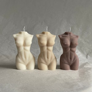 BODY ATHLETIC Candle - VEGAN - Female body shape candle