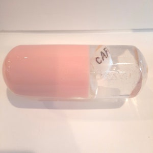 Pop-Art 6 inch resin pill resin pill custom pill pharmacy handmade art pill capsule art pill