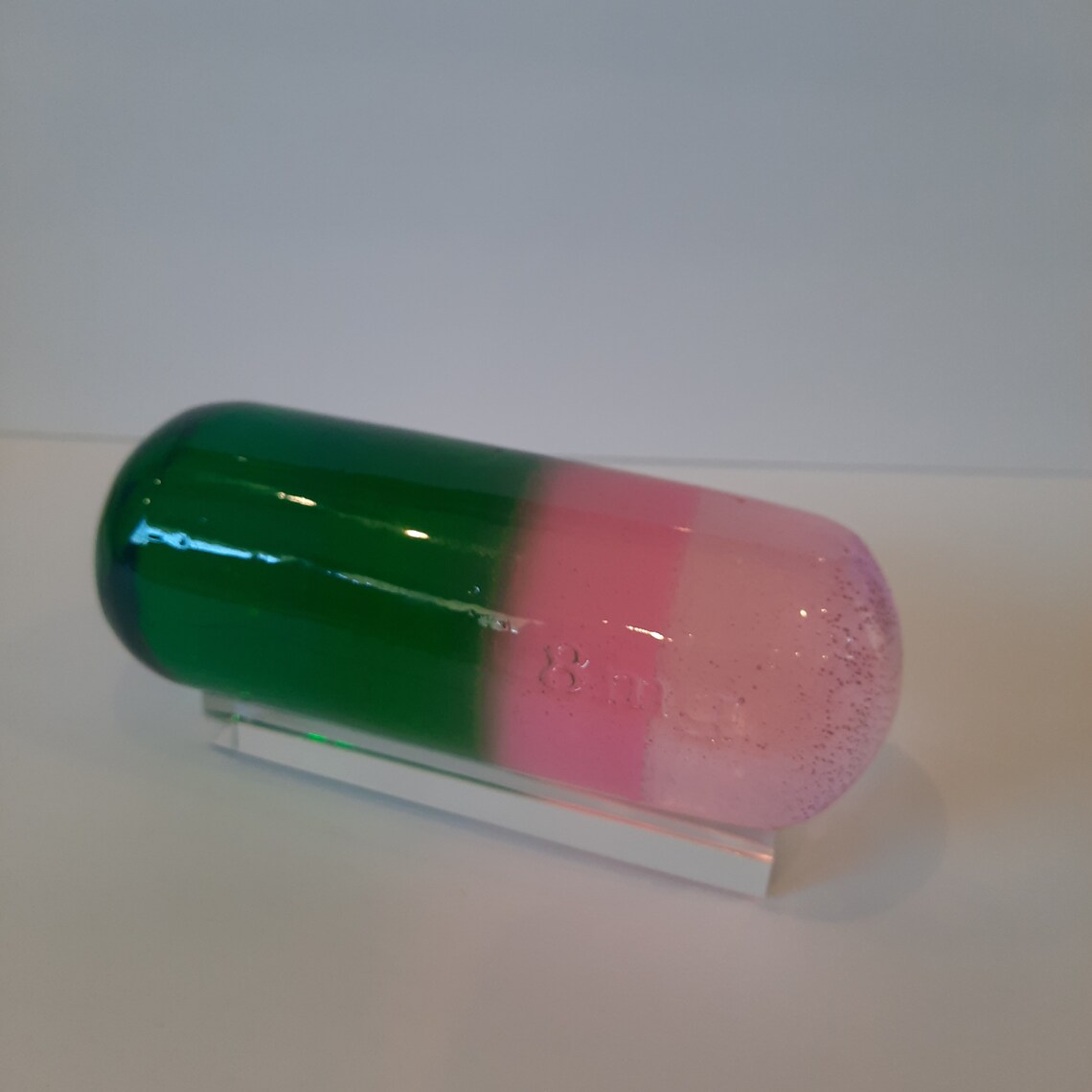 PopArt resin pill custom pill pharmacy handmade art pill Etsy