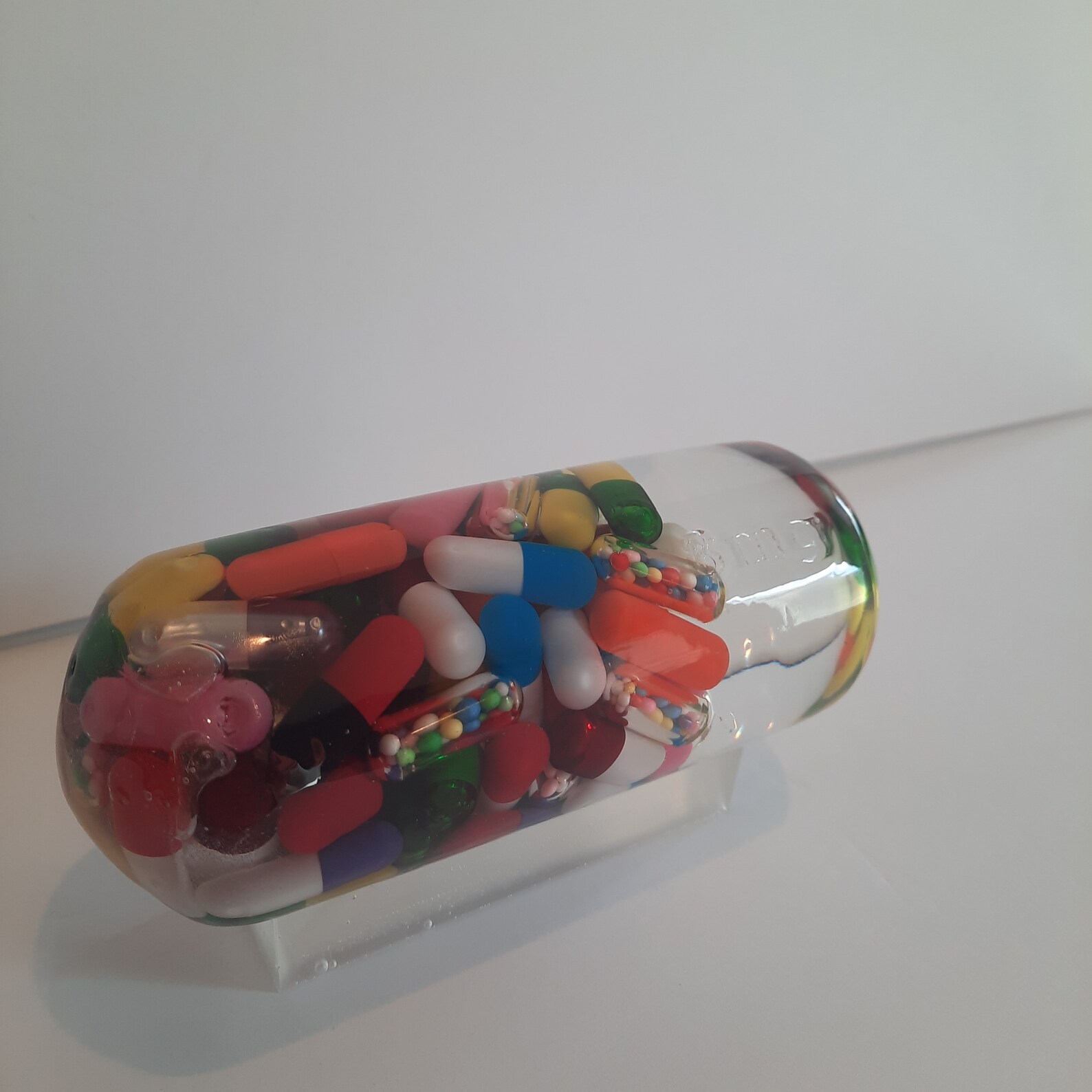 PopArt resin pill resin pill custom pill pharmacy handmade Etsy