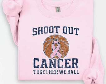 Shootout Cancer Basketball PNG, Together We Ball (pobieranie cyfrowe)