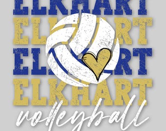 Custom Team Volleyball Mascot PNG: Digital Download for DTF
