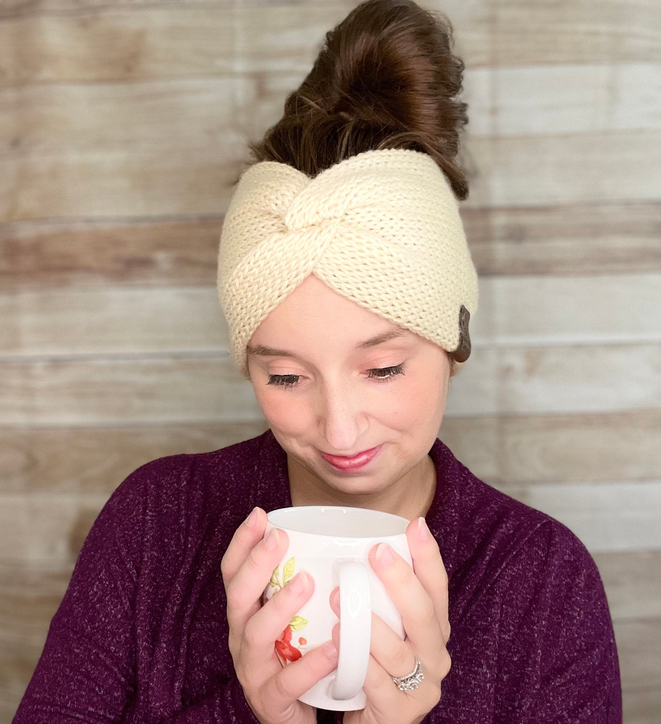 Headwrap | Messy Bun Hat | | Headband | Winter Headband 