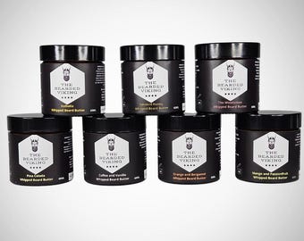 The Bearded Viking Whipped Beard Butters Various Scents 60ml