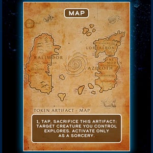 ¡FICHA DE MAPA! Con temática de World of Warcraft