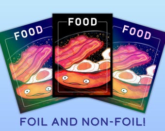 FOOD TOKEN! Calcifer! Ghibli Inspired