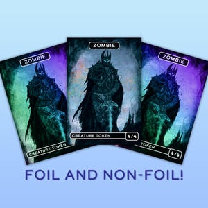 ZOMBIE TOKEN! 4/4 Lich King