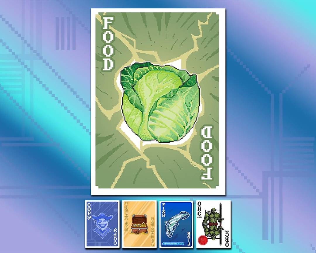 FOOD TOKEN! (cabbage) 8-bit and Balatro Inspired! - Etsy