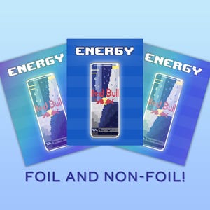 ¡TOKEN DE ENERGÍA! Inspirado en Red Bull de 8 bits