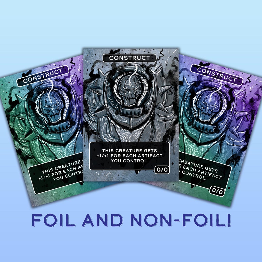Construct Colossus Token CONSTRUCT TOKEN! Alphonse - Etsy