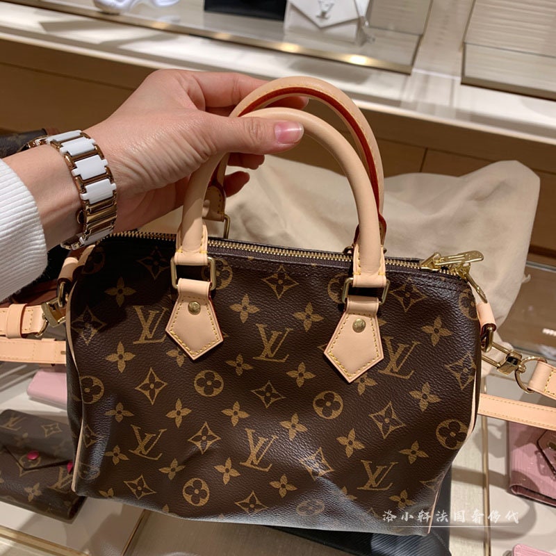 Louis Vuitton Monogram Speedy 25 M41109 Women's Handbag Auction