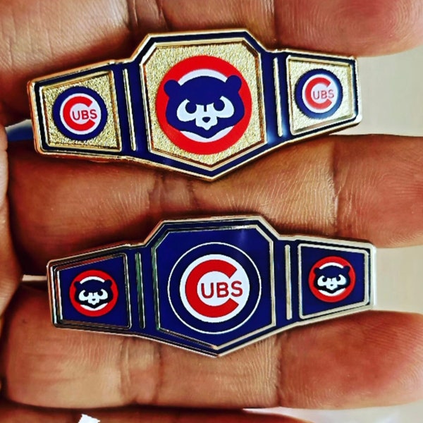 Chi-Town Championship Belt Pin