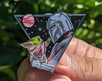 Galactic Father & Son Pin