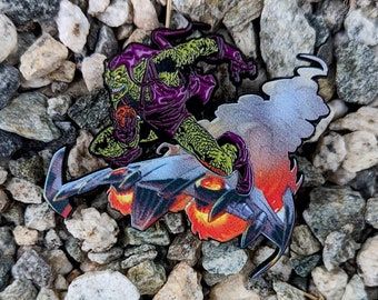 Gliding Goblin Pins