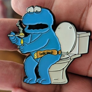 Cookie Fiend Pin