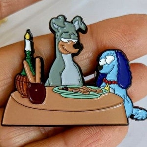Springfield Lady & The Tramp Pin