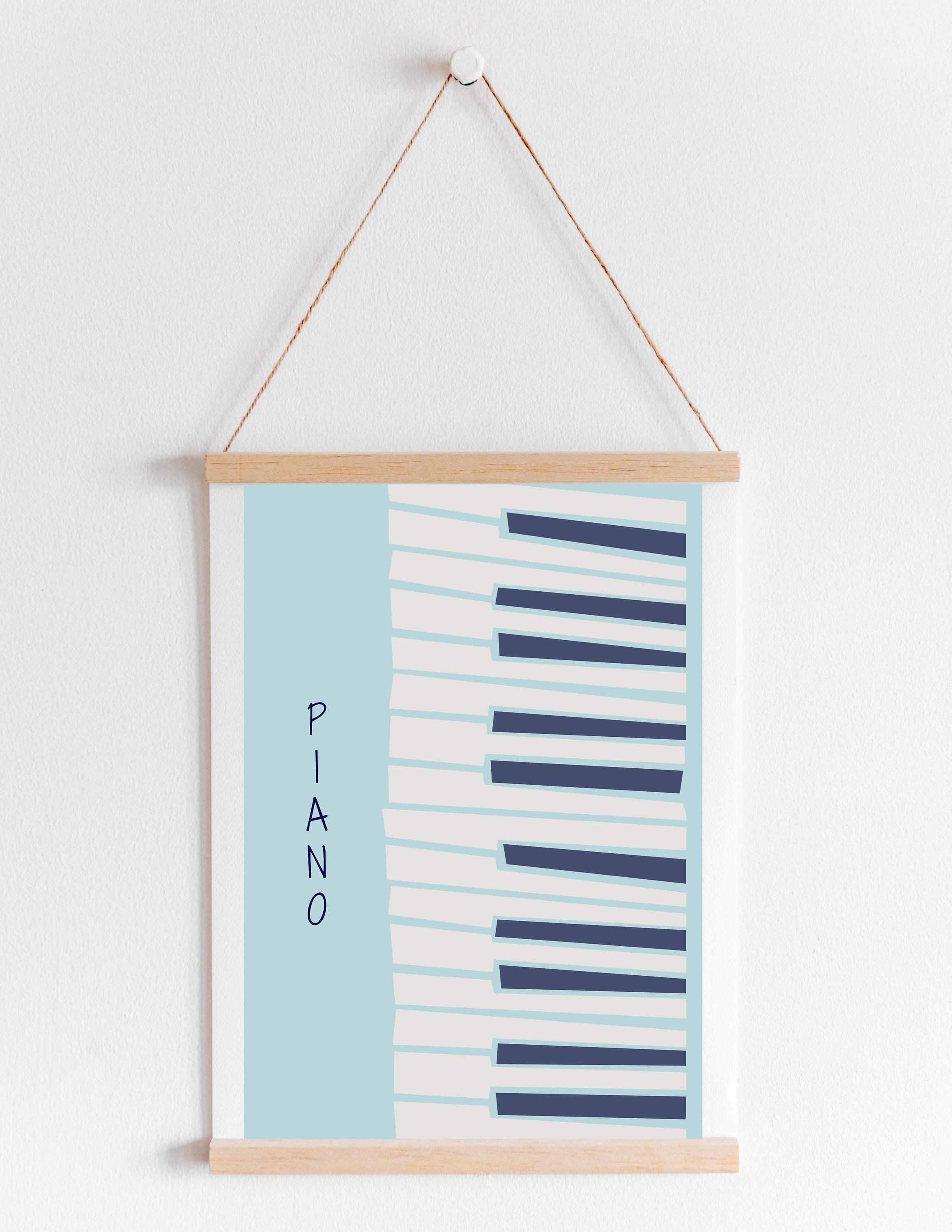 DIGITAL CUSTOMIZABLE PIANO Print Music Themed Poster Digital | Etsy Canada