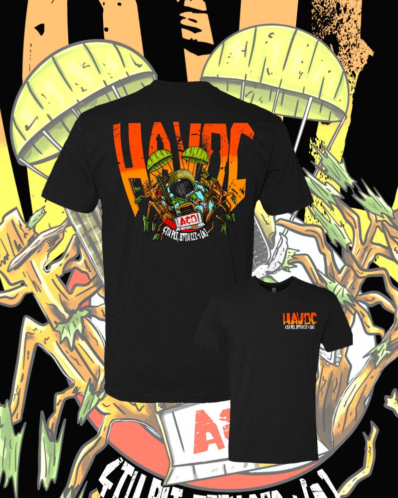Havoc Lettering 039 HAVOC Shirt - Etsy
