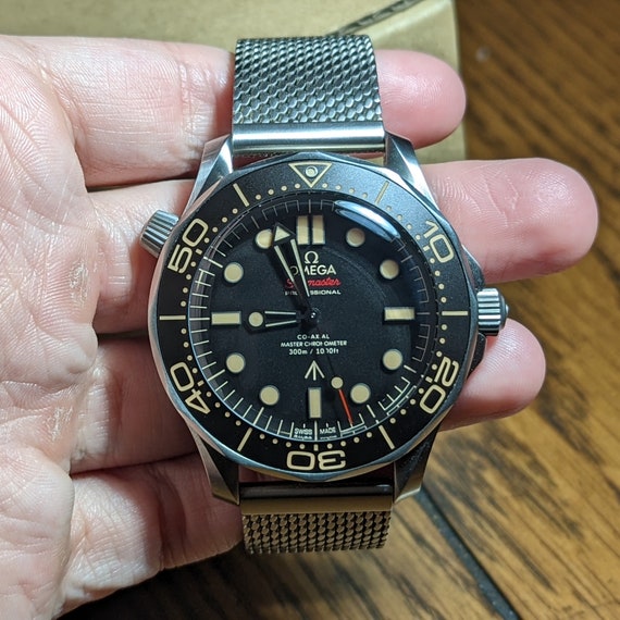 Omega Seamaster 300 Titanium James Bond Bracelet and … Gem