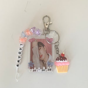 Bada lee keychains/ Latrice (jam republic) keychains / kpop customizable keychain (double sided)/ kpop accessories