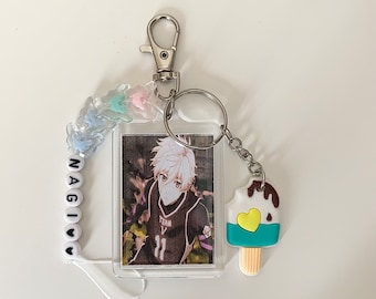 Customizable anime photo keychains! / double sided/ jujutsu kaisen keychain
