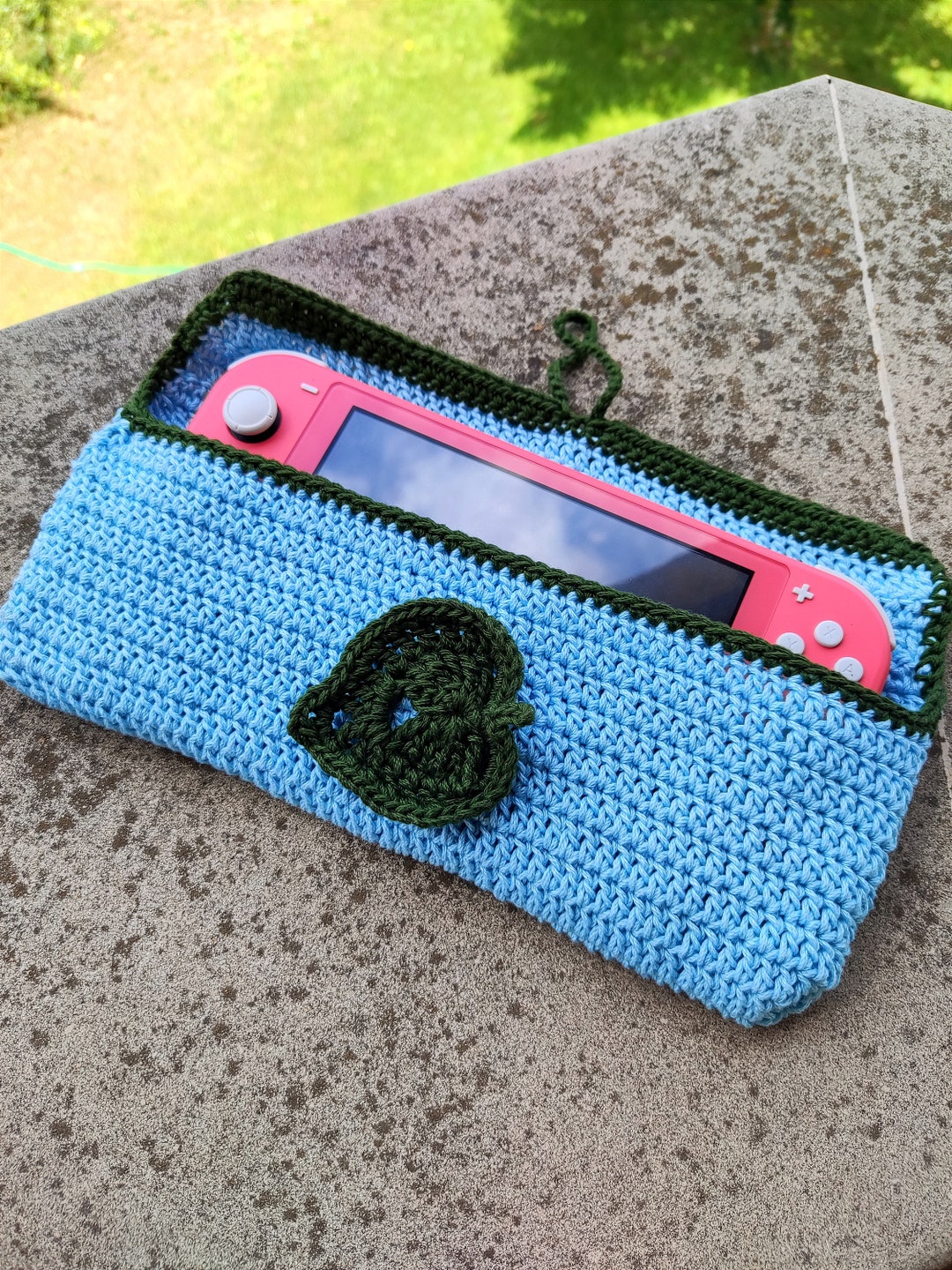 Animal Crossing Crochet Nintendo Case Handmade by Okeanos Creations ...