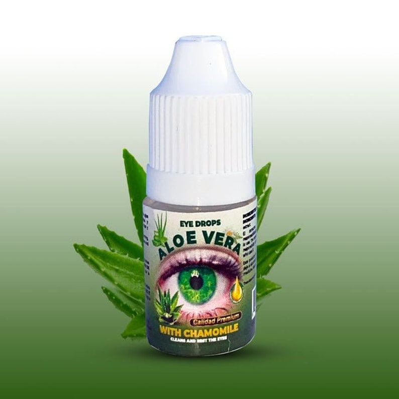 Gotas De Sábila Para Los Ojos Aloe Vera Eye Drops Etsy