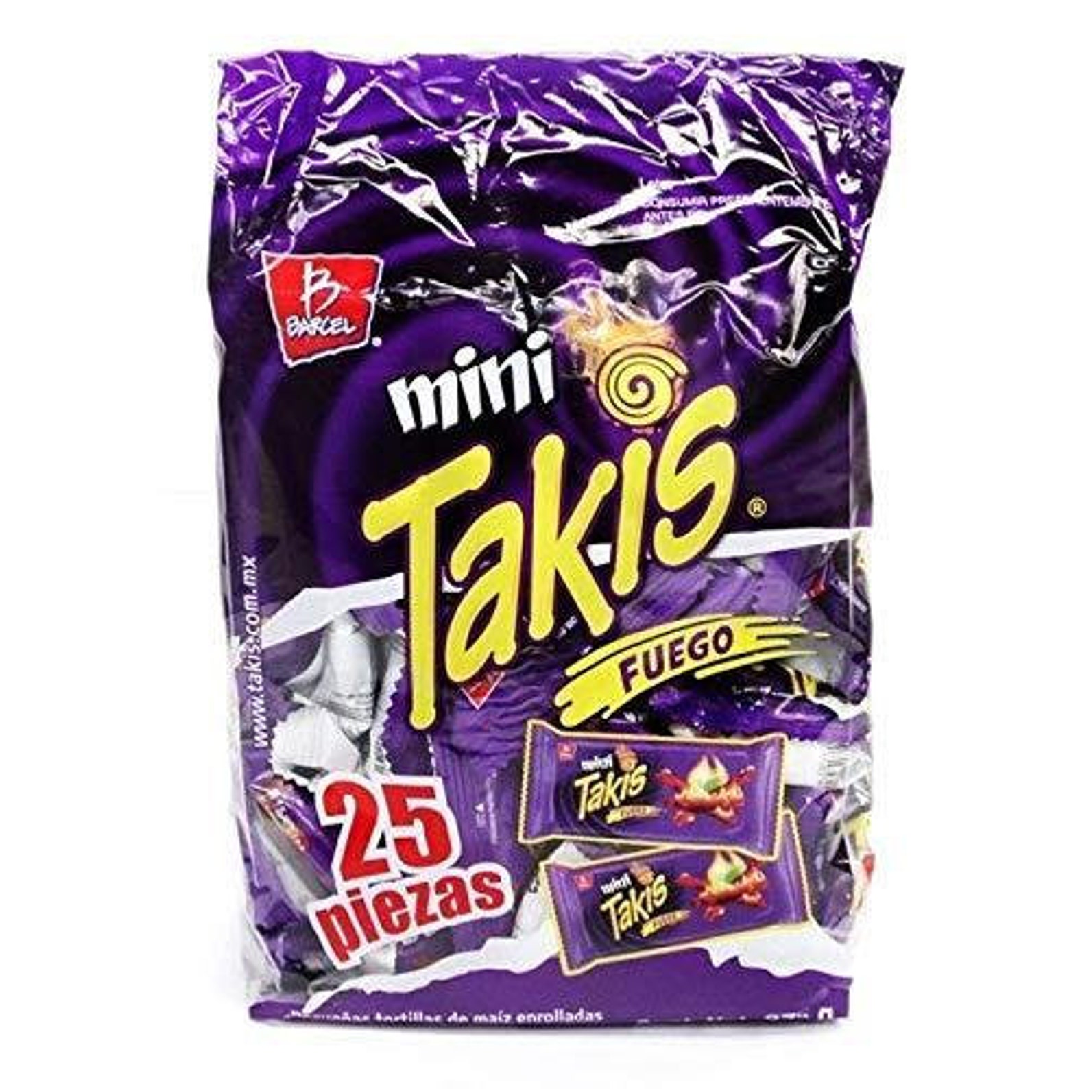Imported Takis Mini Fuego Bag Cout 25 1.2 oz Chips / Etsy