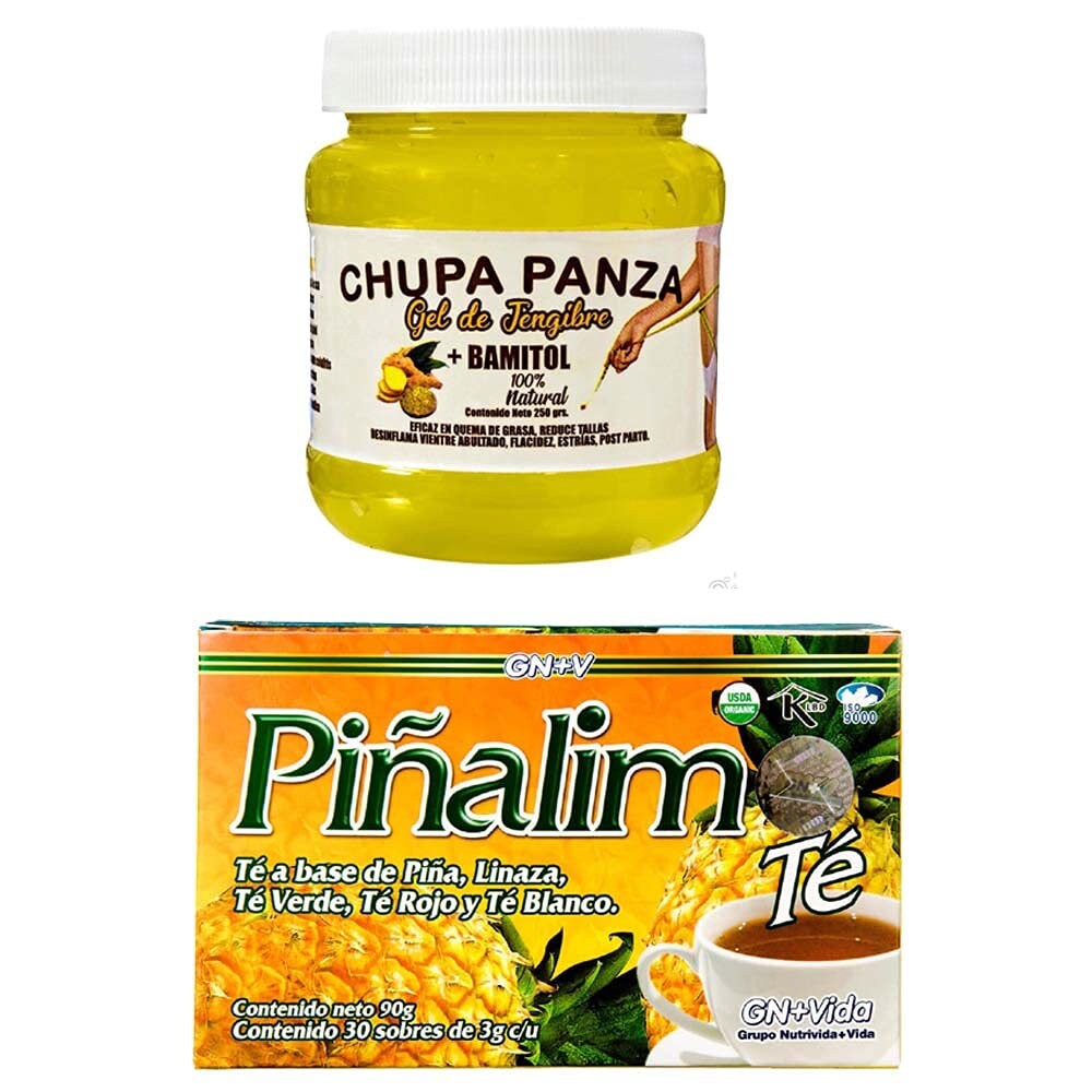 Free Shipping Pinalim Tea and Chupa Panza Gel Con Bamitol Etsy Australia