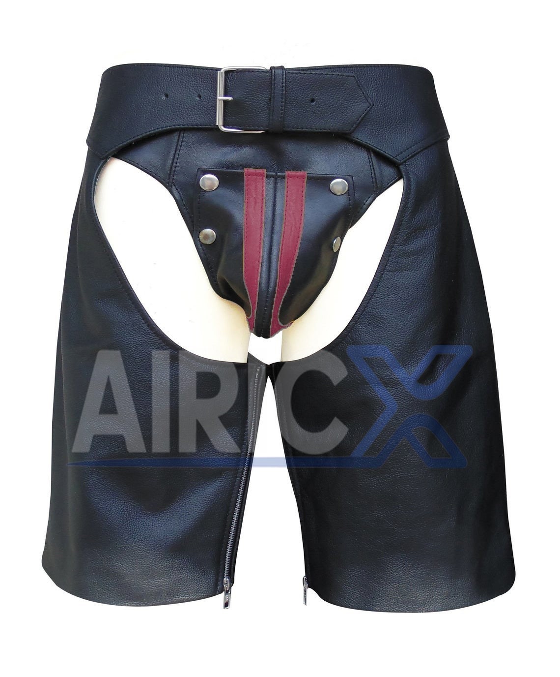 Leather Shorts for Men Leather Chaps Shorts for Biker Rider Etsy