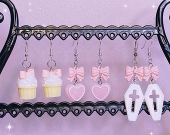 Pastell Kawaii Ohrringe | Lolita Schmuck