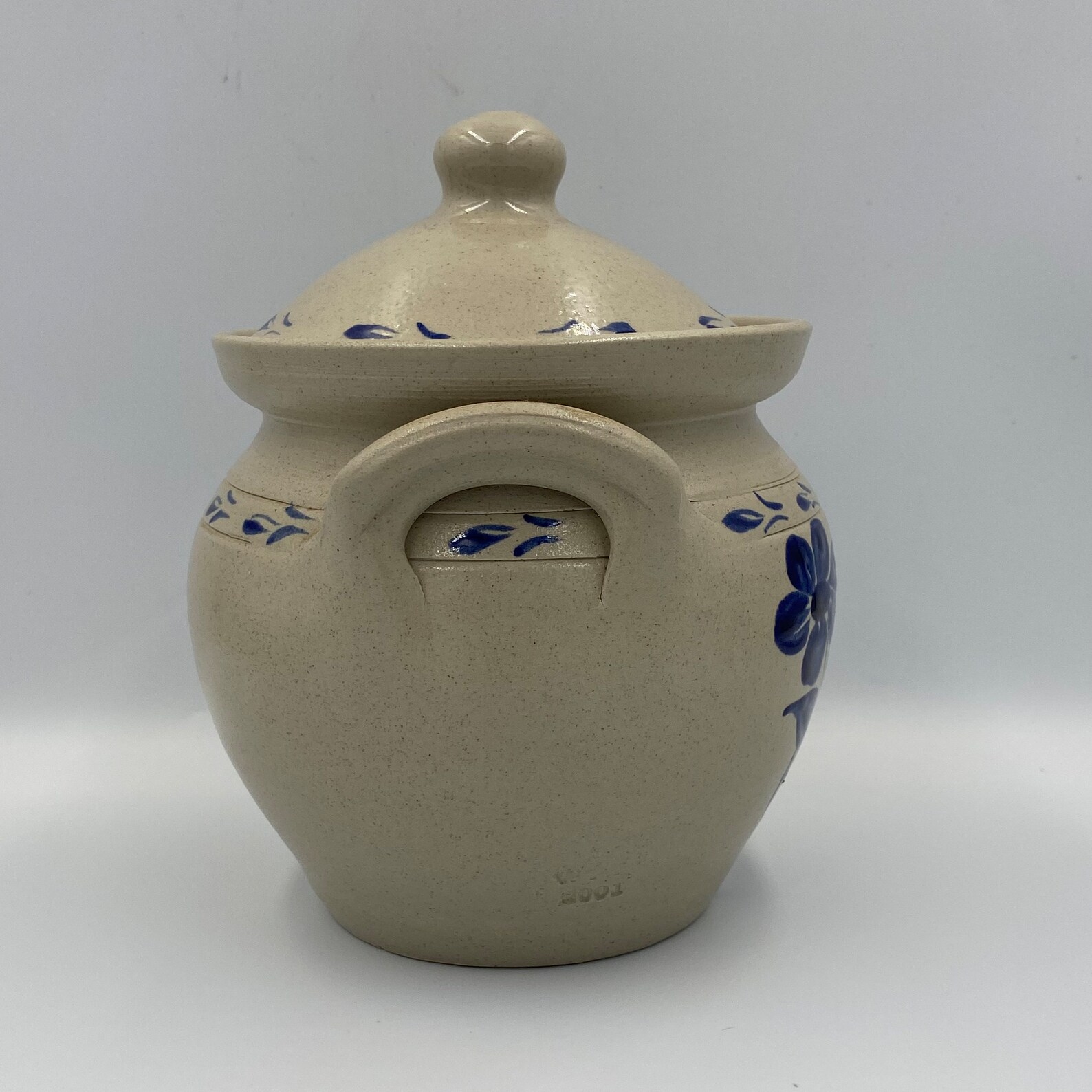Williamsburg Pottery Factory 2001 Vintage Lidded Crock With Etsy