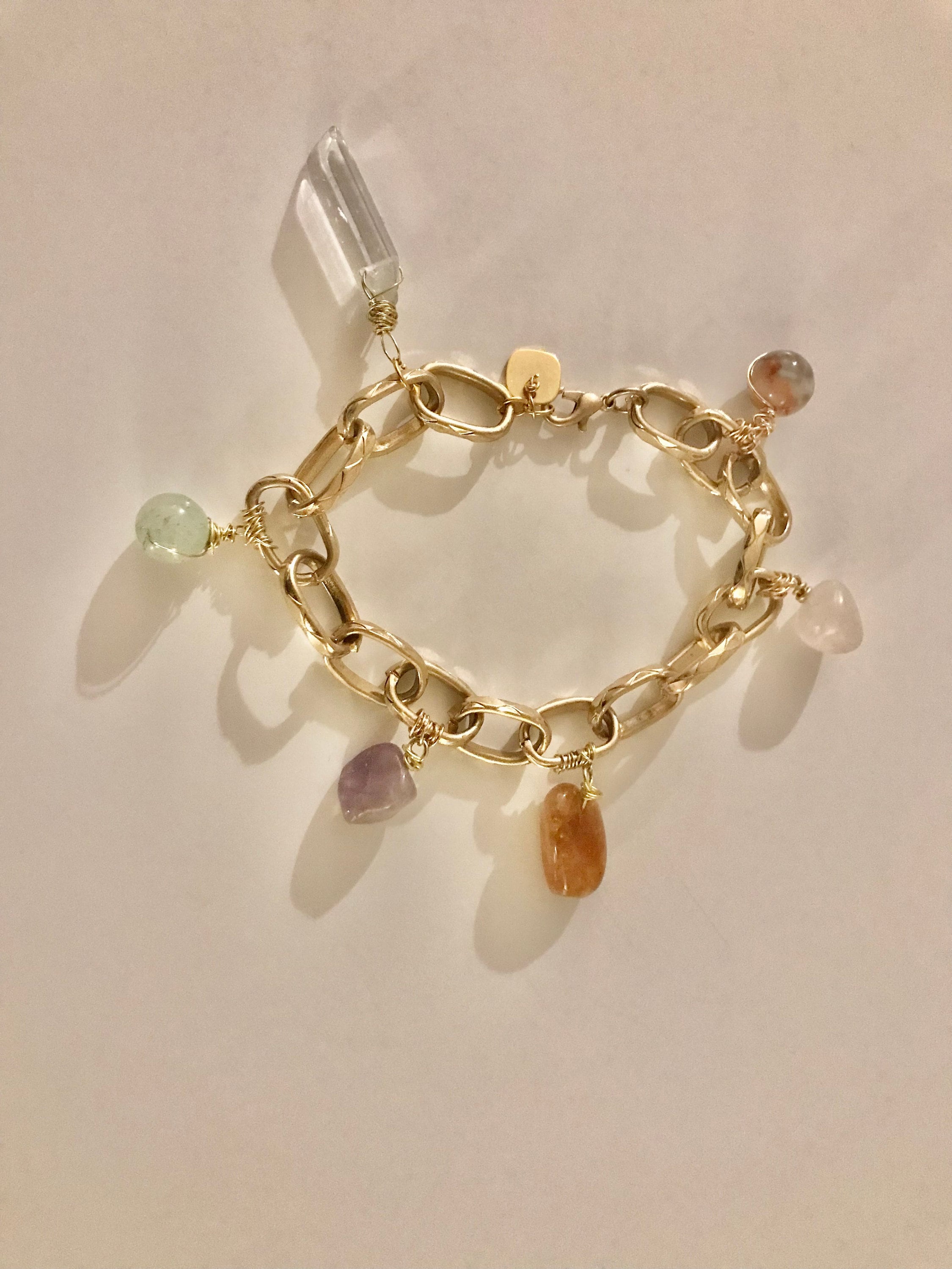 Pendant Caroline Issa Monica Vinader Diamond Bangle Gemstone