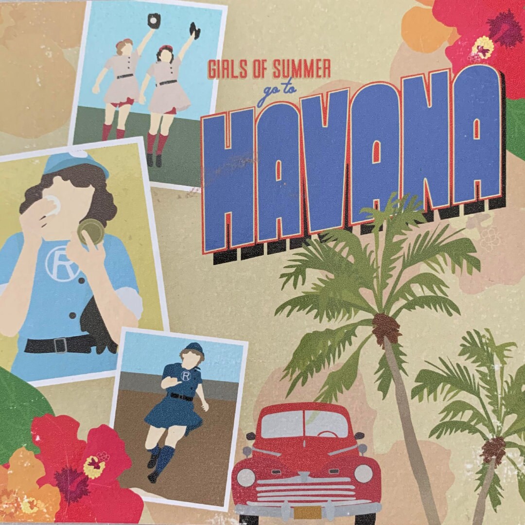 Rockford Peaches Girls of Summer Go to Havana Palette Etsy