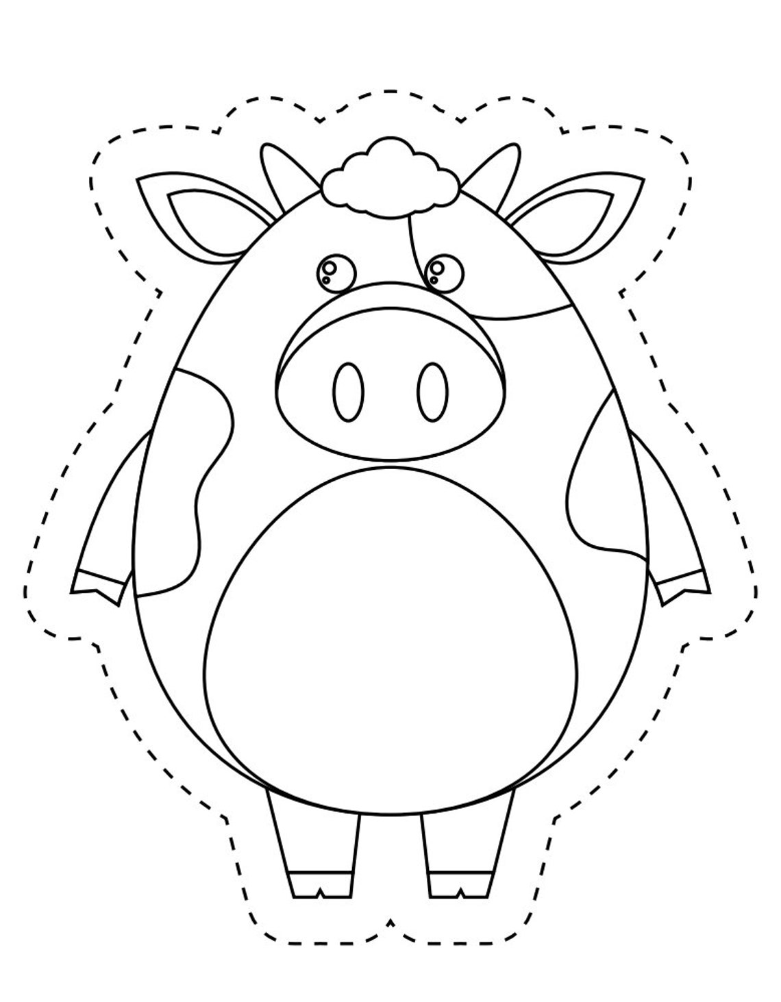 Coloring page cutouts for kids | Etsy
