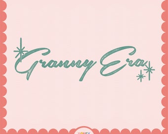 Vovó Era PNG e SVG amigável para corte | Arquivo de sublimação Cute Cozy Mama | PNG engraçado | Download Digital
